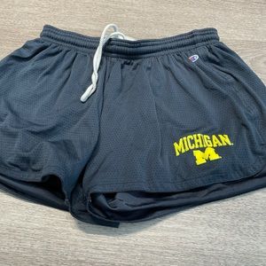 University of Michigan shorts